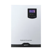 wholesale low price 24vdc 220vac 3 2kw 3200w hybrid power home solar inverter with built in integrated mppt regulator for sale