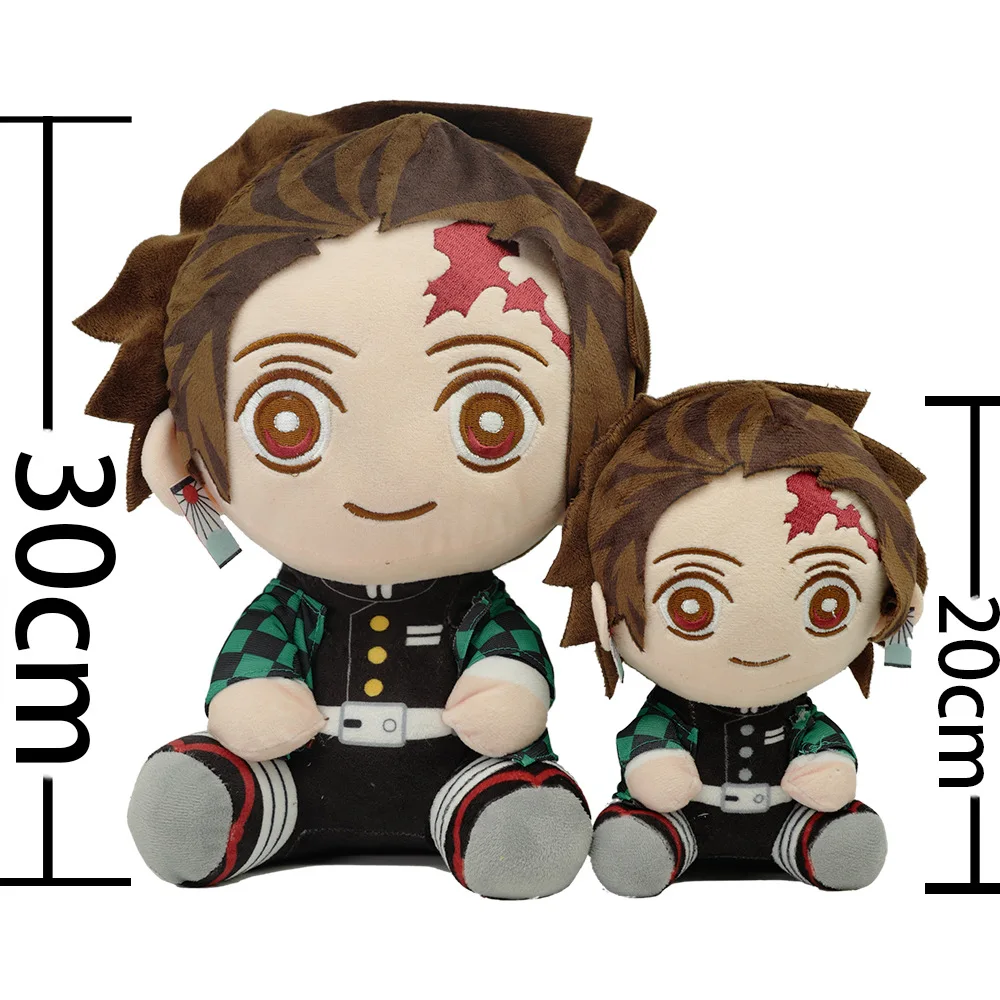 

Anime Demon Slayer Plush 20cm Stuffed Toy Cute Dolsl Manga Doll Kimetsu No Yaiba Tanjirou Nezuko Children's Gift Decor