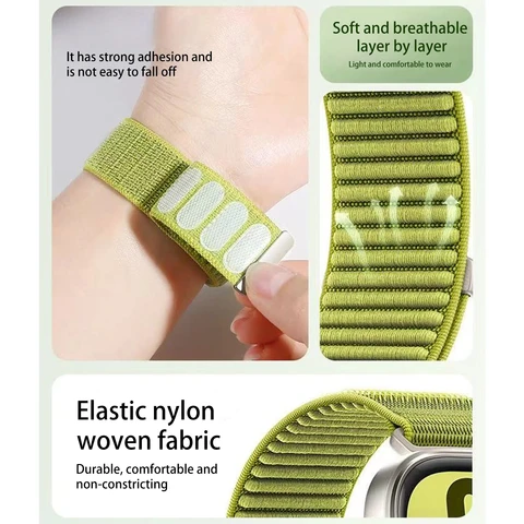 Спортивный нейлоновый ремешок 18 мм 22 мм для Huawei Watch GT5 GT4 41 мм 5Pro 46 мм, плетенный браслет 20 мм для Samsung Galaxy Watch 7 6 5 4