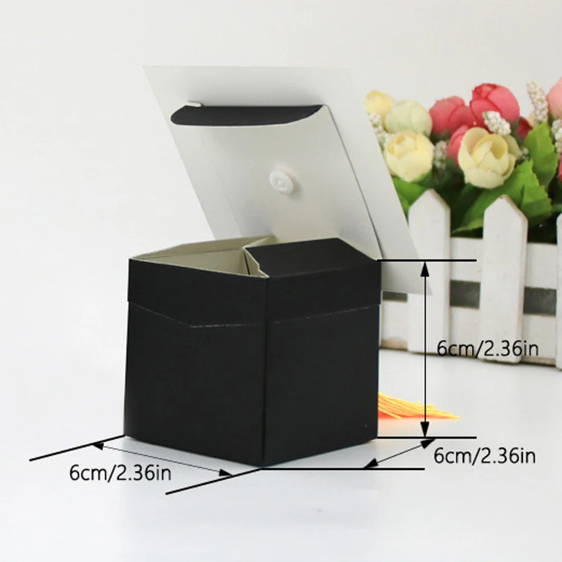 6 шт. бумажные пакеты для шляп и кепок |