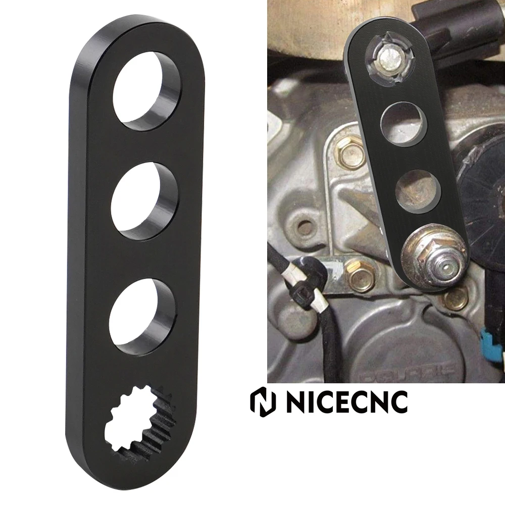 

NICECNC For Polaris Sportsman 400 HO 2X4 4X4 2011-2012 Sportsman 500 800 HO 2009-2012 Shifter Bellcrank ATV Accessories Black