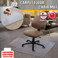 135 x 114cm home desk chair office chair mat for floors soft floor wood protect carpet durable nonslip protector chair mats