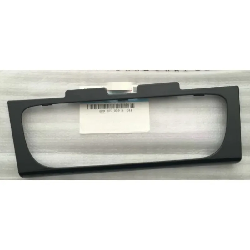 Рамка панели управления автоматическим кондиционером Глянцевый черный матовый 6RD 820039 A для Volkswagen Polo 2011-2013 Совершенно новый