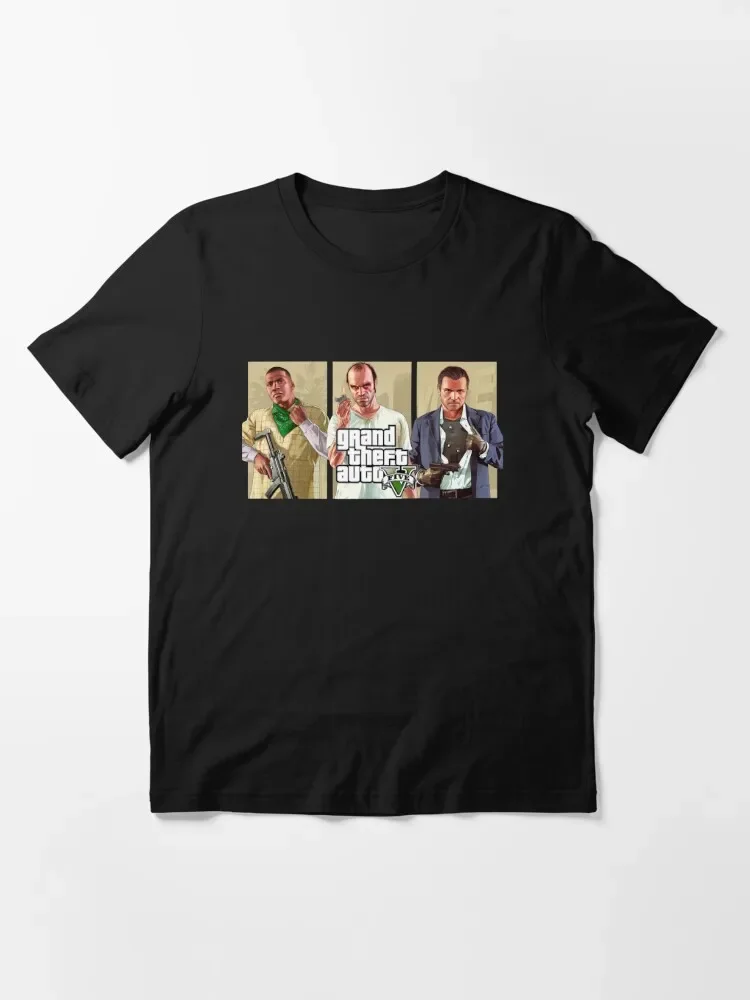 Футболка Grand Theft Auto новейшие футболки с игрой GTA Сан-Андреас 5 трилогия онлайн-моды