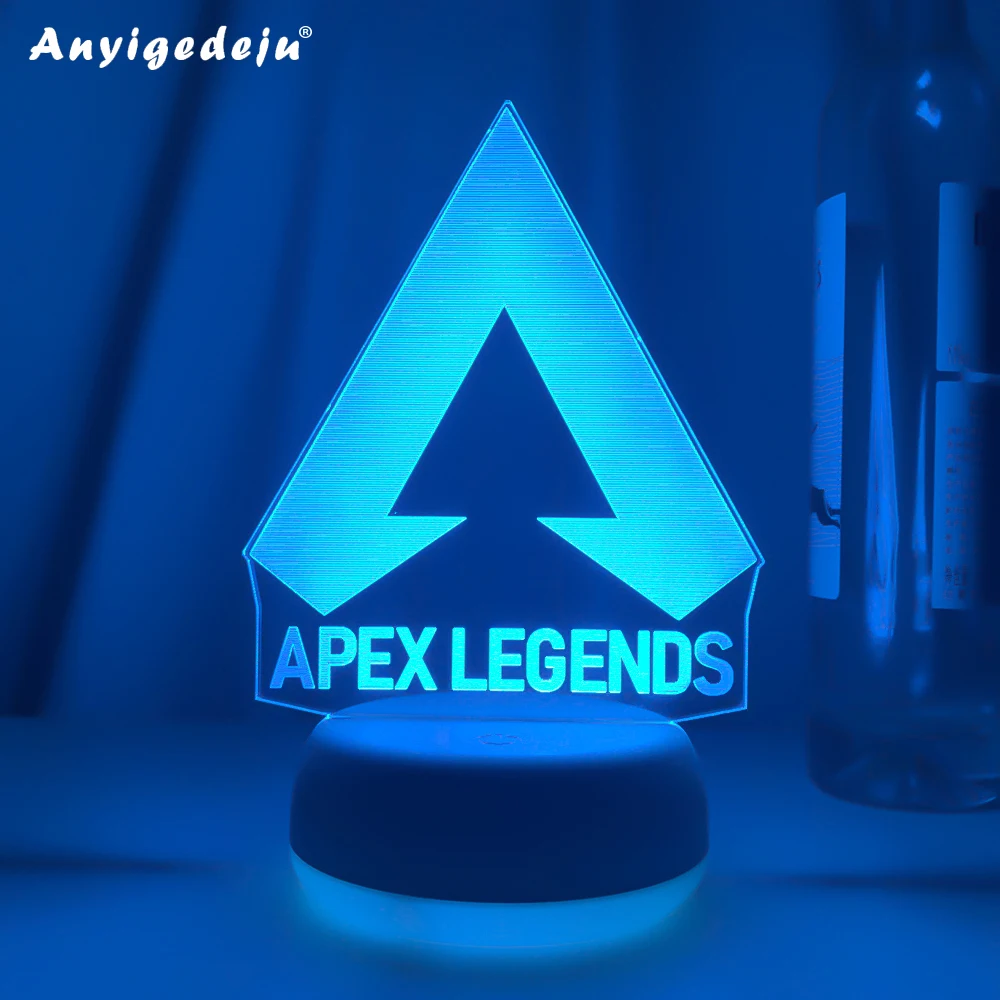 

New GAME OVER Sign Lamp Night Light Children's Gaming Room Computer Desk Setup Lighting Decor Christmas Kids Child Birthday Gift