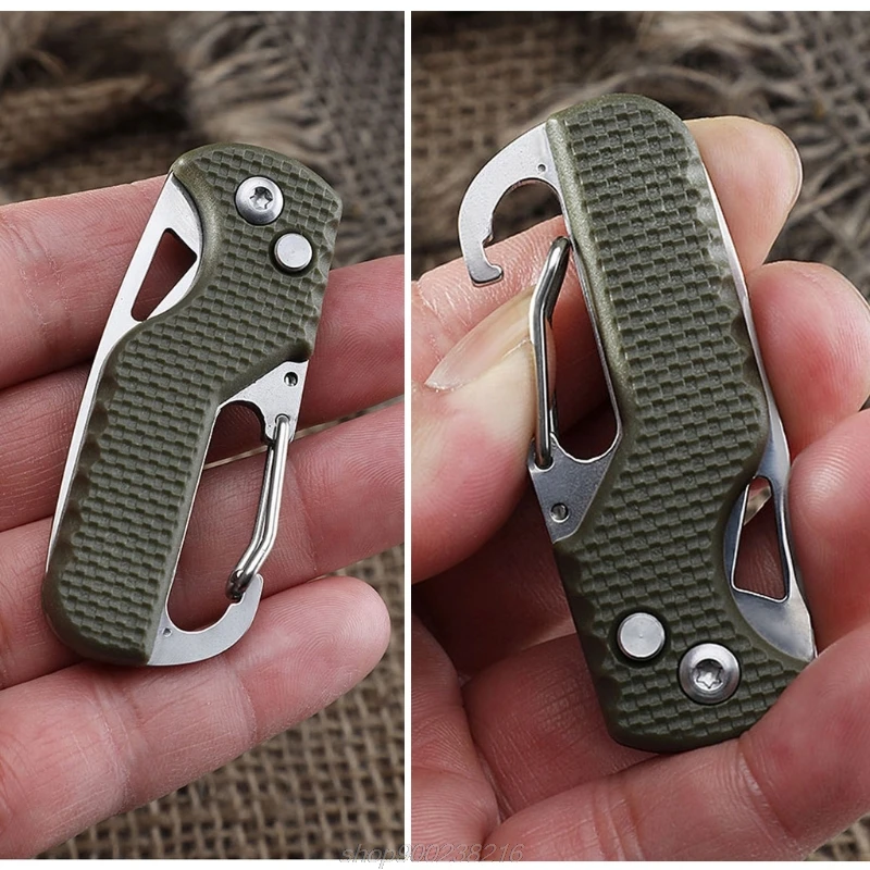 

Folding Knife with Keychain Serrated Hook ,Pocket Hunting Knife,Outdoor Survival Knife,Camping, Fishing Knife Drop Ship