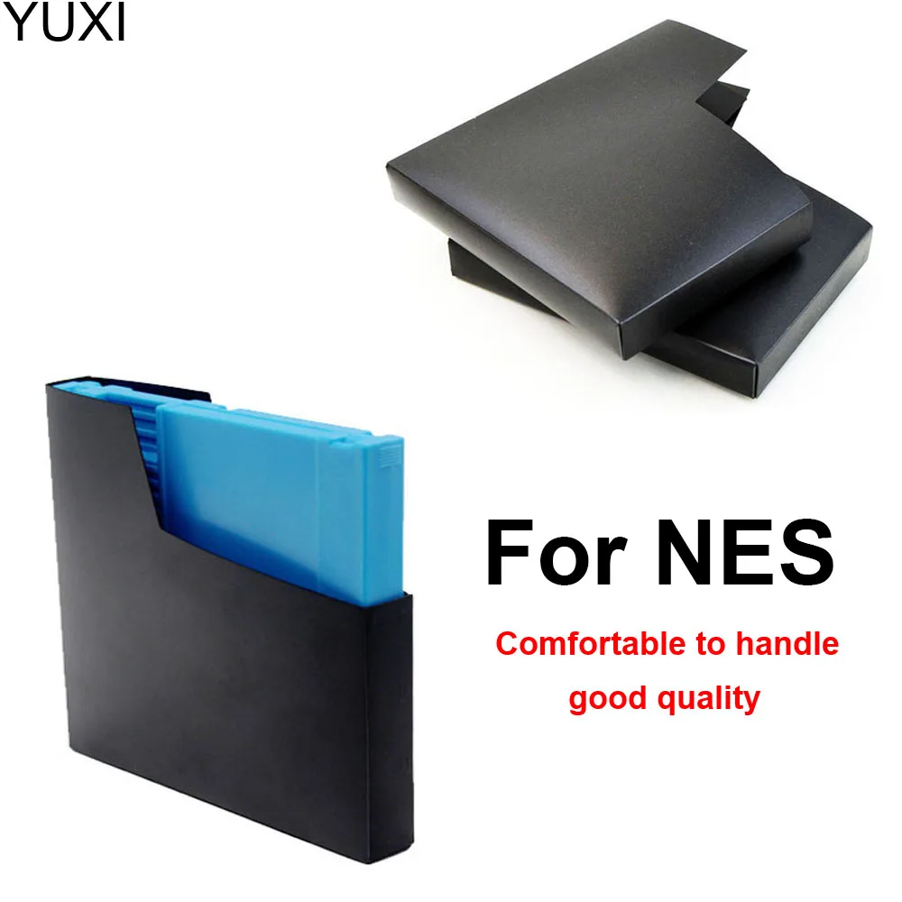

YUXI 1pcs/lot Dust Protective Case Cover for NES Game Cartridge Dust Sleeve For NES Matte Protectors Covers