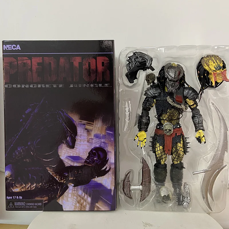 Фигурка хищника NECA бетонная сборная игрушка Охотник джунглей инопланетянин