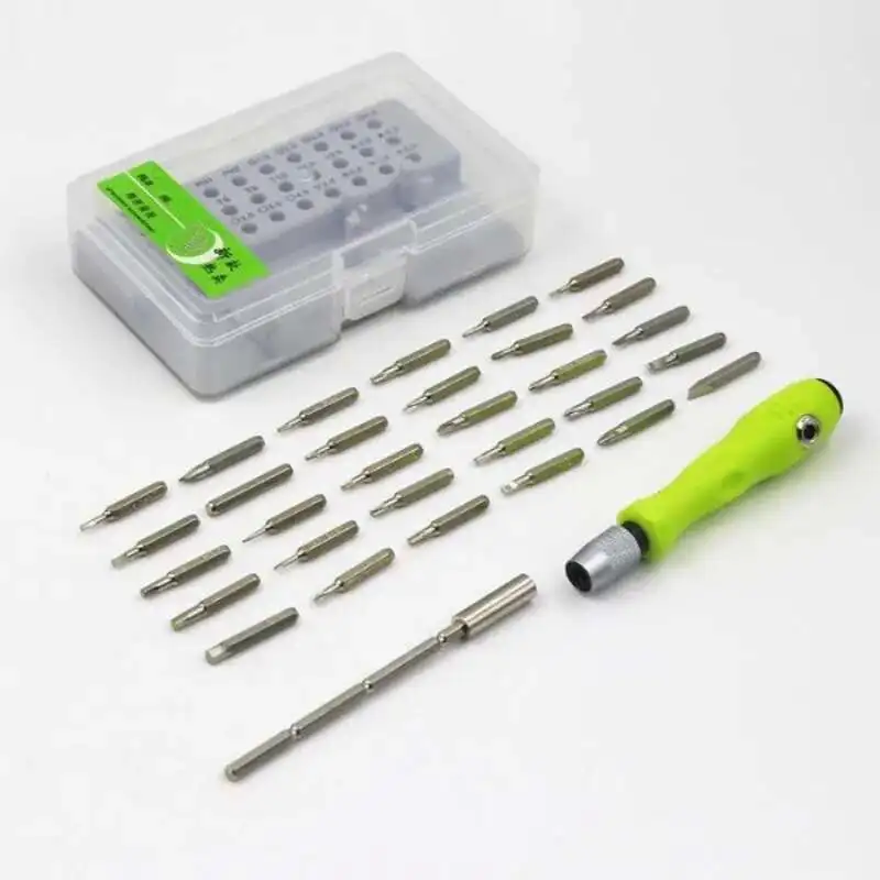 

Многофункциональный набор отверток WHOOPEE 32 в 1 стальной сплав