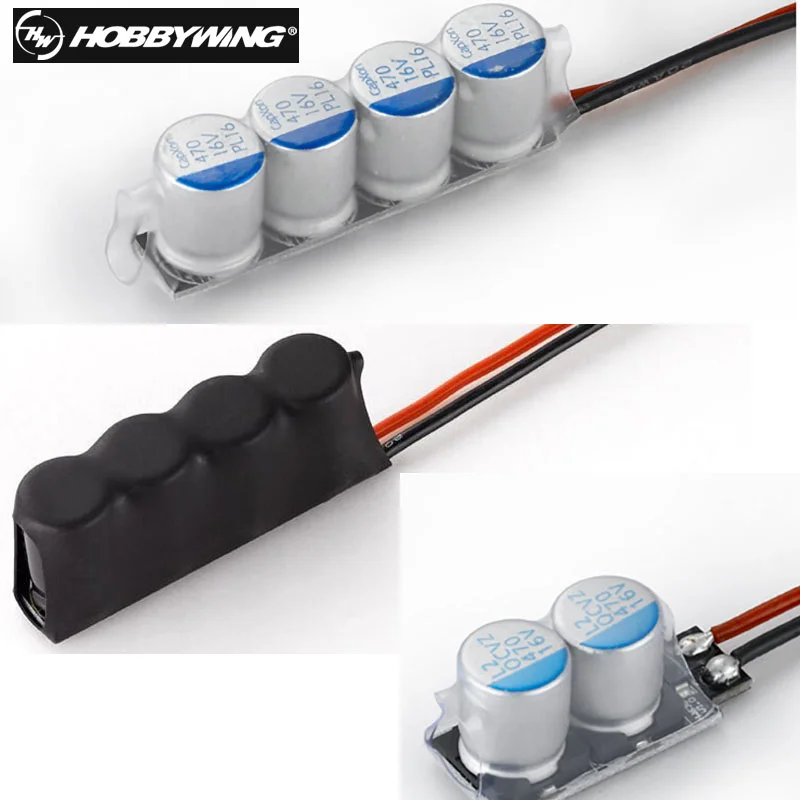 Hobbywing Low-impedance Capacitor Module 2 / 4 for Ezrun Xerun Car ESC Super #4 #2 470u/35V*4PCS 5.0 |