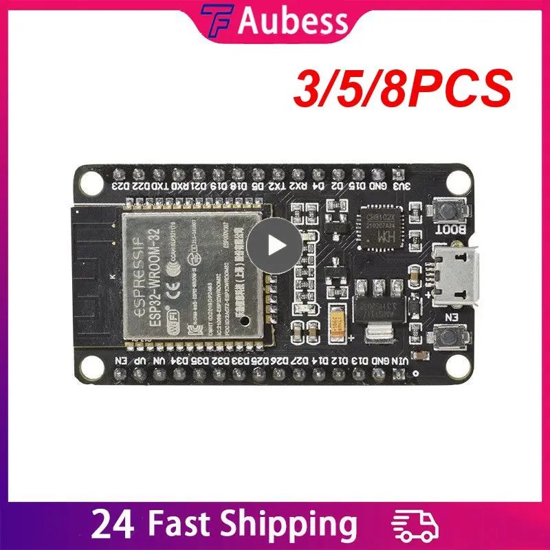 

3/5/8PCS Supporting High Baud Rate Esp 32s 3.3v Mini Esp 32 With Esp32 Wifi Development Board