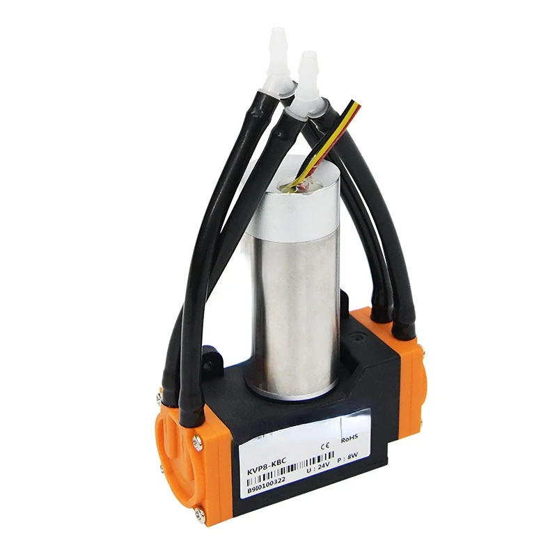 

KVP8 Brushless 12V 24V DC Motor Analysis Negative Pressure Suction Pump Mini Air Vacuum Membrane Pump