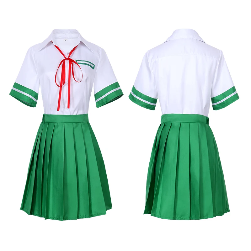 Костюм для косплея аниме персонажа ивато костюм джузум No Tojimari зеленого цвета