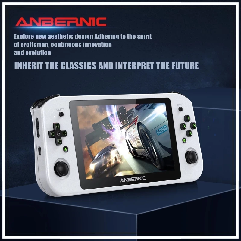 

Anbernic Win600 Handheld Game Console 5.94-INCH Portable PC Pocket Mini Laptop Win10/Steam OS System AMD 3050e/3020e Steam Deck