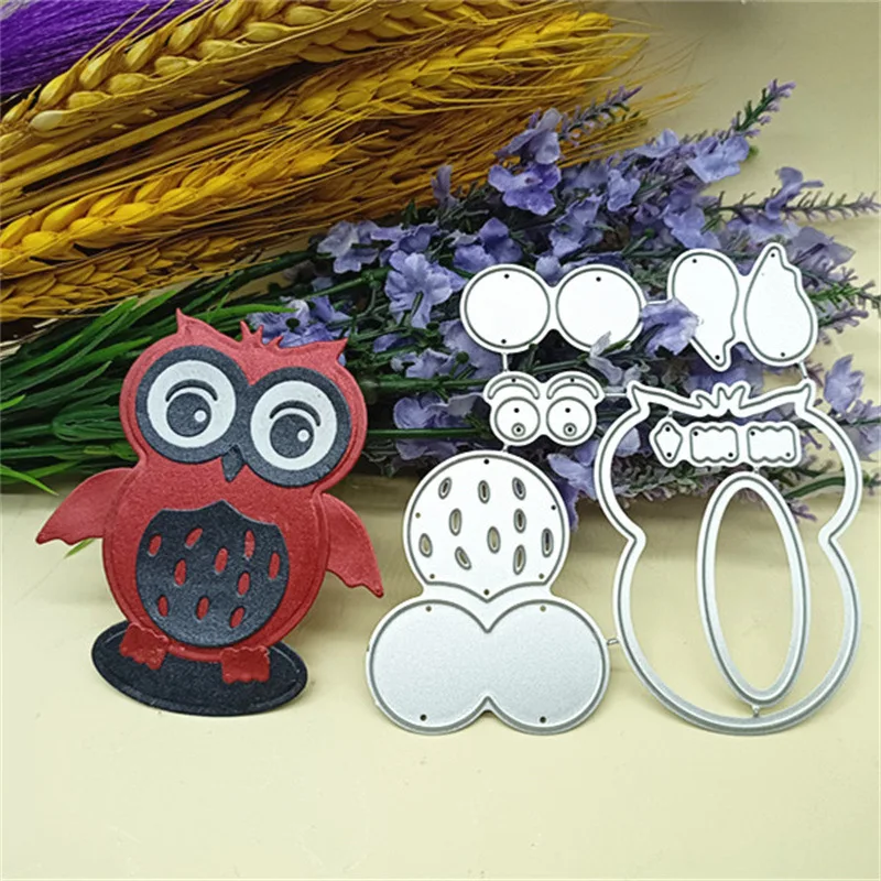 

Owl Metal Cut Dies Stencils for Scrapbooking Stamp/Photo Album Decorative Embossing DIY Paper Cards
