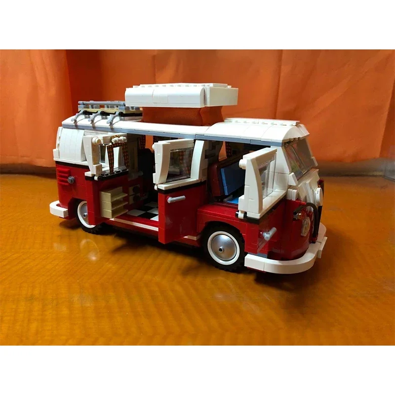 1354 шт. Детский конструктор Volkswagen T1 совместимый с автобусом