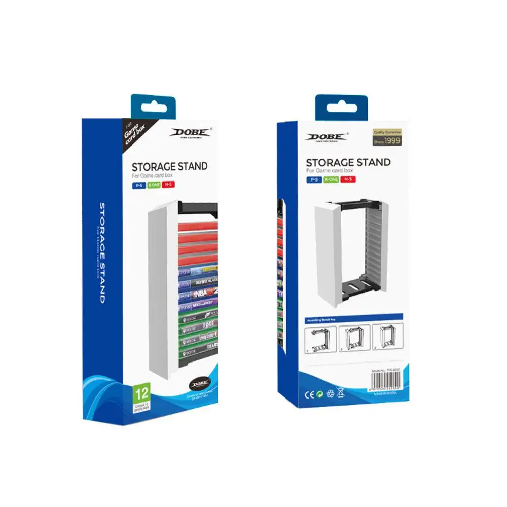 

Простая в установке стойка для дисплея, хост-диск для тонкого держателя, аксессуары, 36 игровых дисков Abs для Ps5 Switch Xboxone