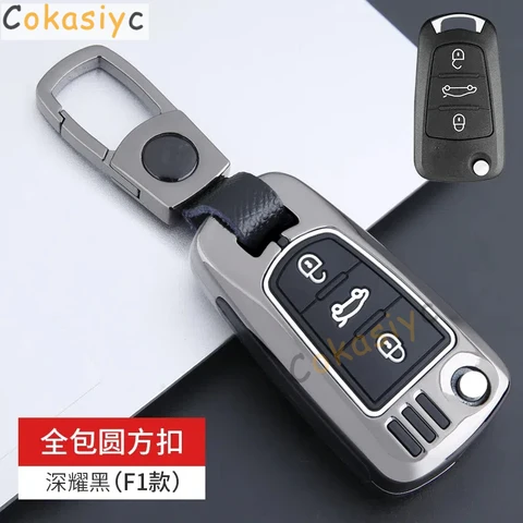 Чехлы для автомобильных ключей для Great Wall Haval Hover H1 H3 H6 H2 H5 C50 C30 C20R M4 3-кнопочный складной брелок с дистанционным управлением