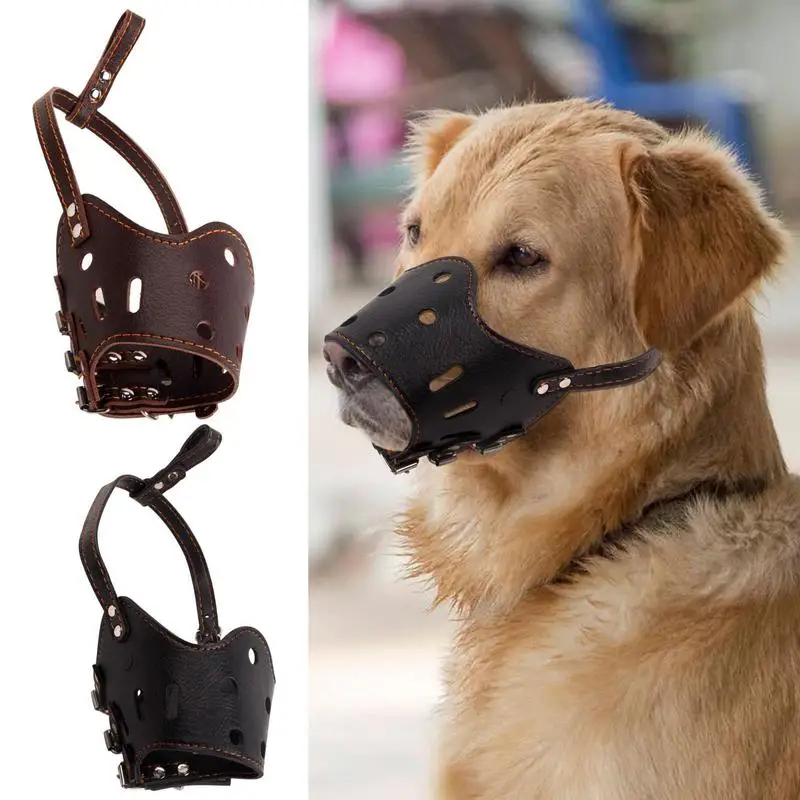 Dog Muzzle Soft Mesh Covered Mouth Guard For Dogs Adjustable Dog Mouth Muzzle Anti-bite Muzzles For Small Medium Large Dogs