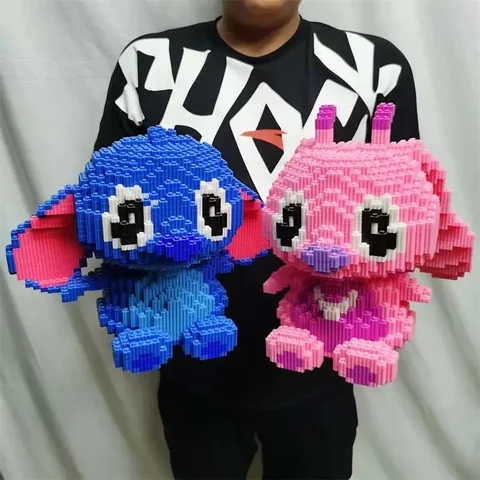 MINISO 30 см пластиковый конструктор Stitch