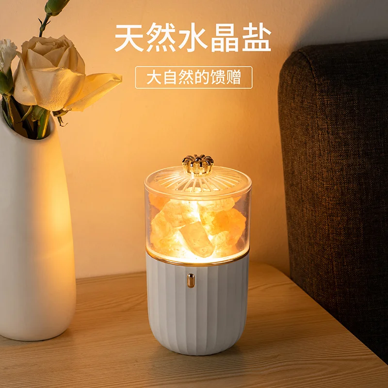 

Himalaya Salt Lamp Aromatherapy Essential oil Bedroom small night light gift no fire small creative gift atmosphere light