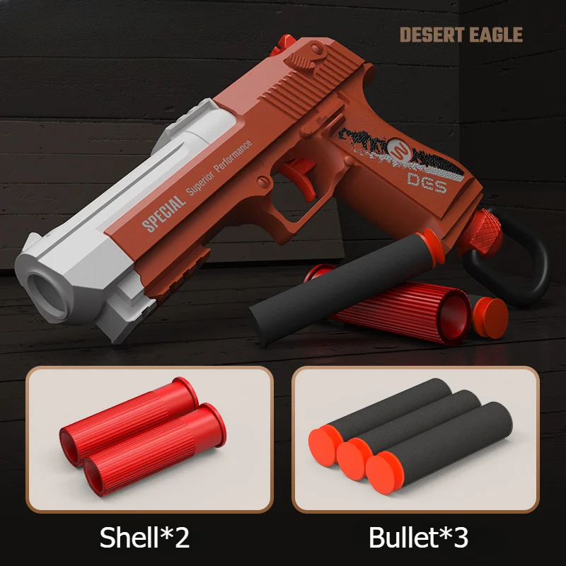 Мини-пустыня Eagle Мягкая Пуля Игрушечный Пистолет Унисекс Детский Для Игр На