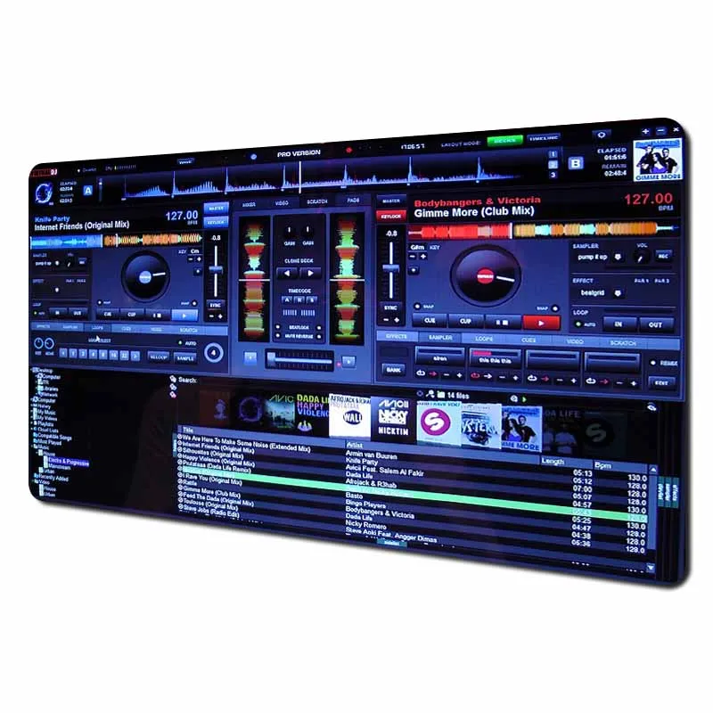 Коврик для мыши Dj теория музыки коврик скоростной игровой ноутбука компьютерный
