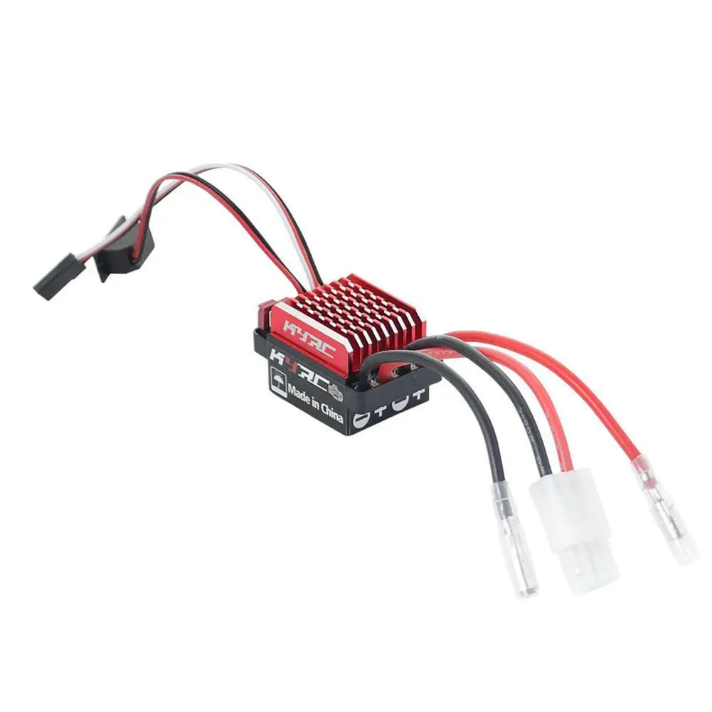 

Remote Control Car ESC 60A Brushed Motor 6V/2A ESC Electrical Speed Controller For 1/10 RC Car Buggy Short Course Truck