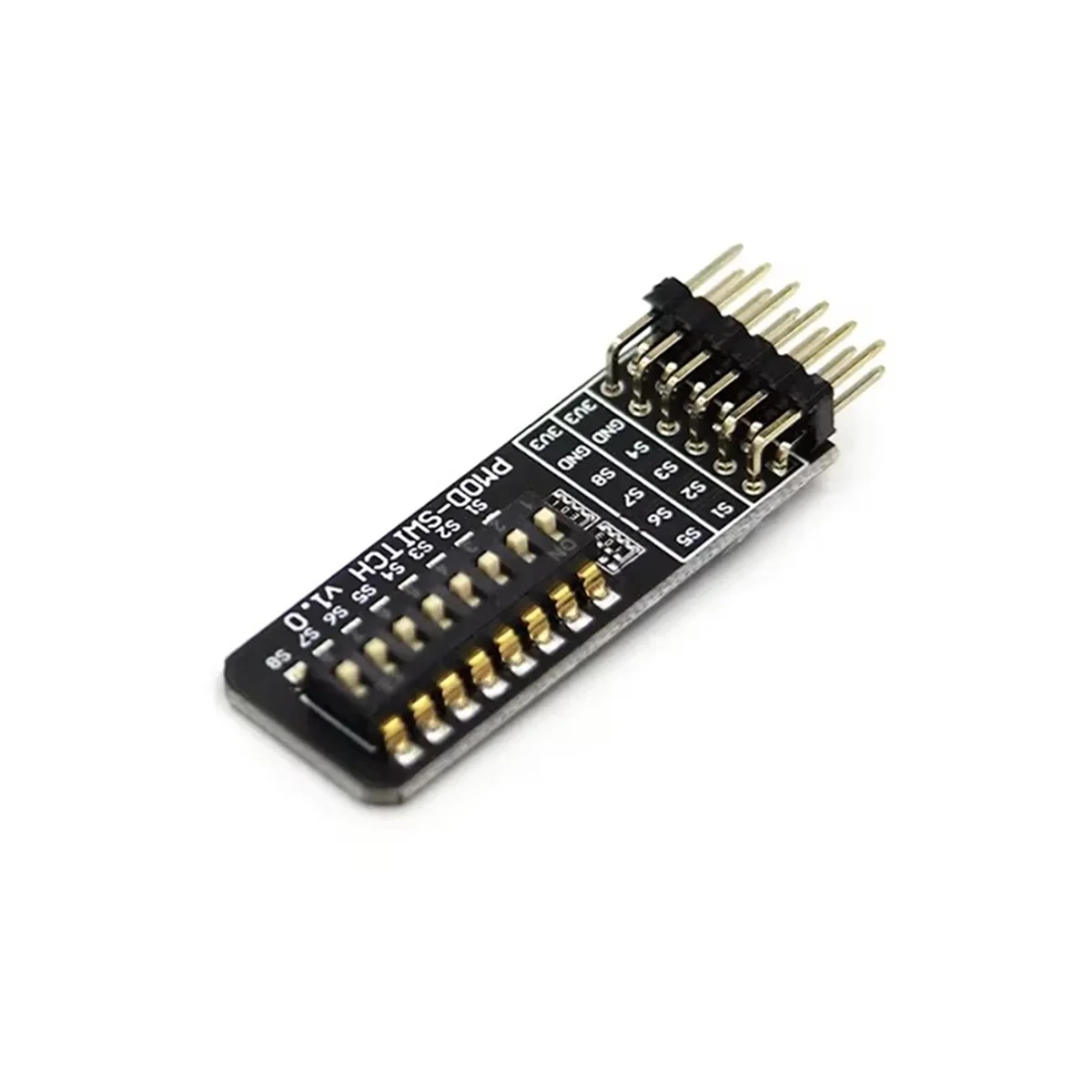 Фото Новая плата расширения 3C-PMOD-SWITCH ICESugar Модуль расширения FPGA Стандартный интерфейс PMOD 8-битный DIP-переключатель №3