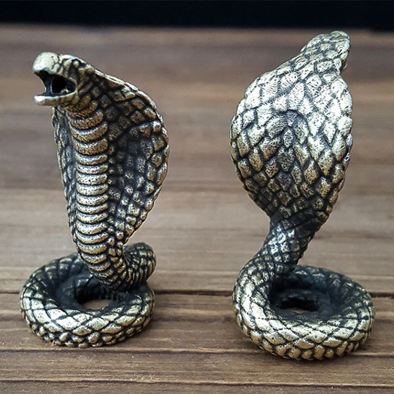 Латунный подсвечник-змея JINHF