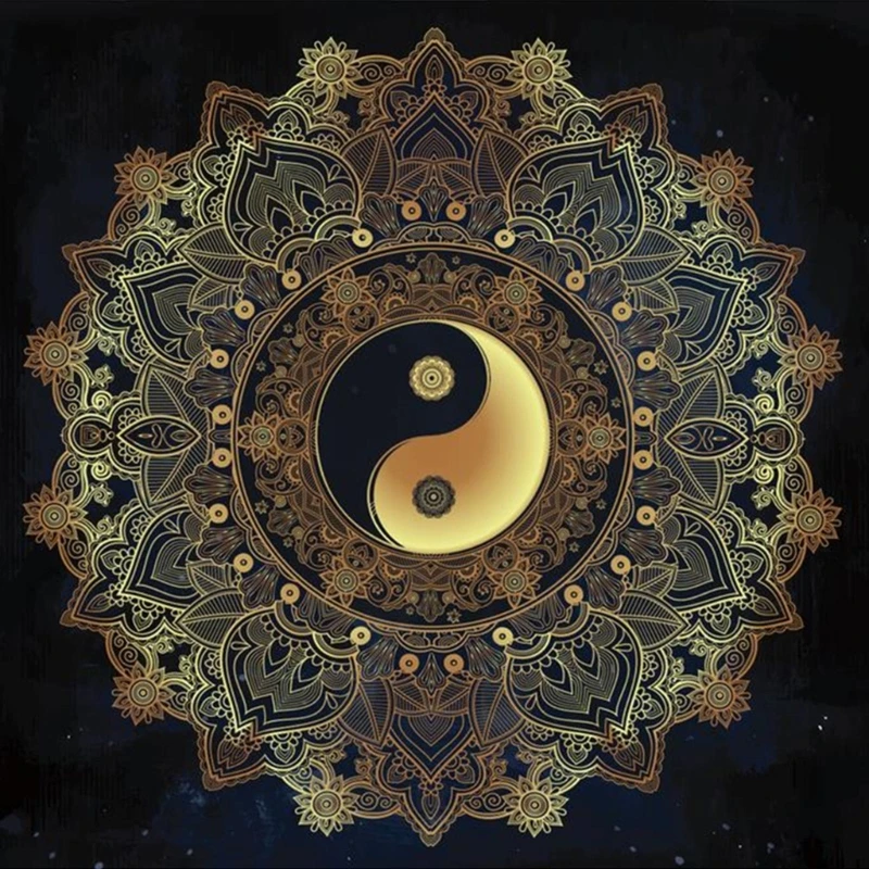 

Square Altar Board Game Cards Pad Rune Table Cloth Metaphysical Board Game Mat