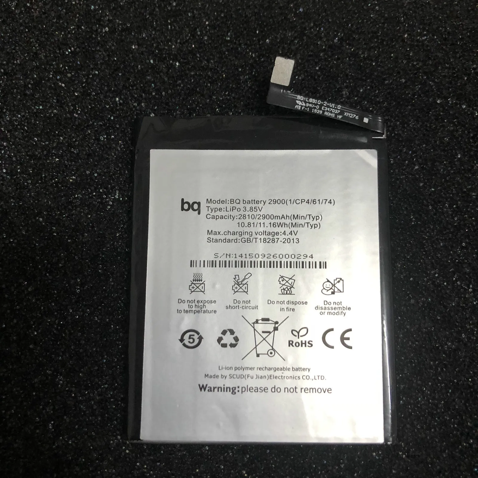 

For BQ Battery 2900 Battery 3.85V 2900MAh Brand New Battery