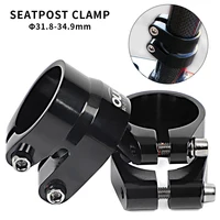 MTB Bicycle Seatpost Clamp 31.6mm/ 34.9mm Double Layer Fixation Aluminum Alloy  Road Bicycle Seat Post Clamp Cycling Parts