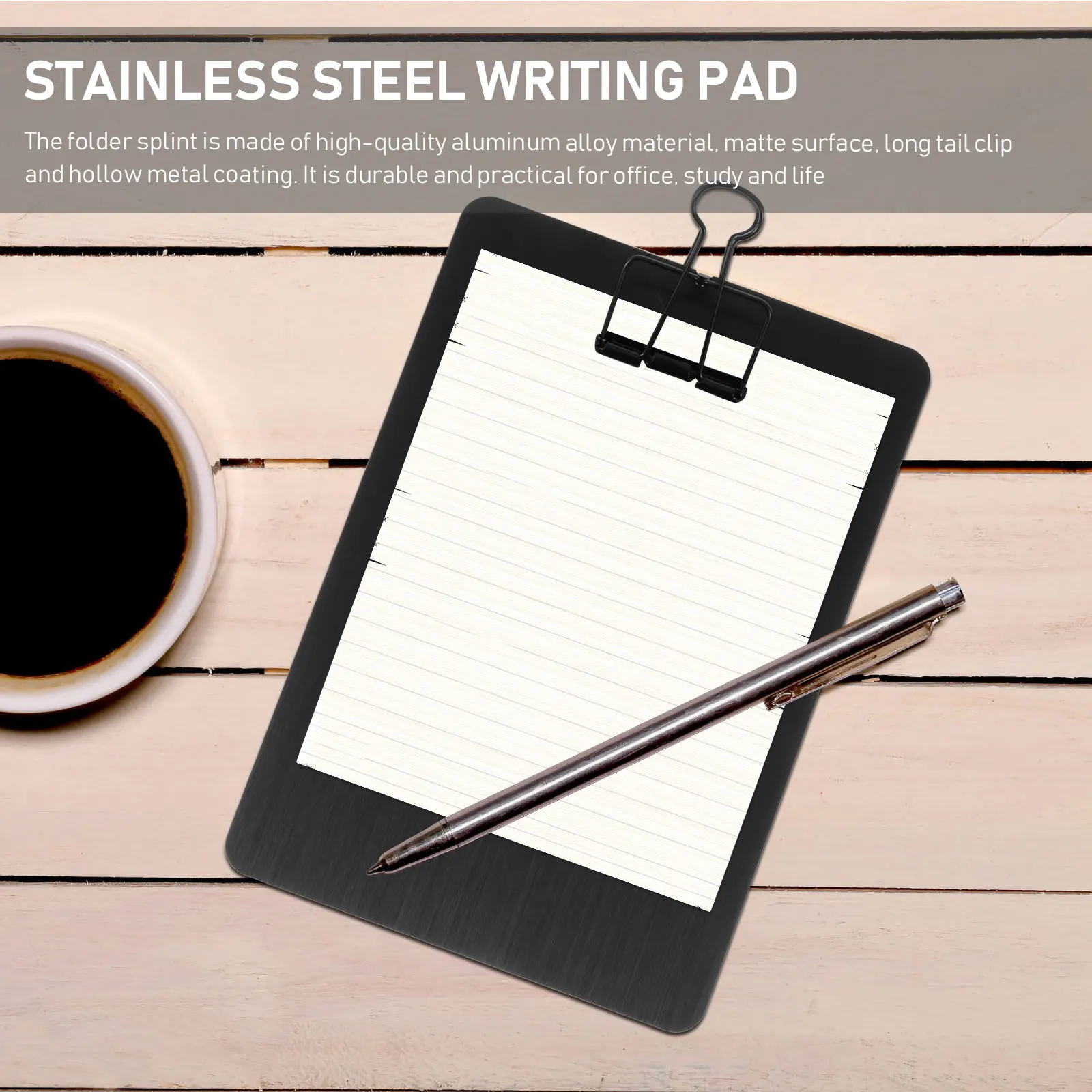 Папка для файлов формата А5 буфер обмена держатель документов из нержавеющей