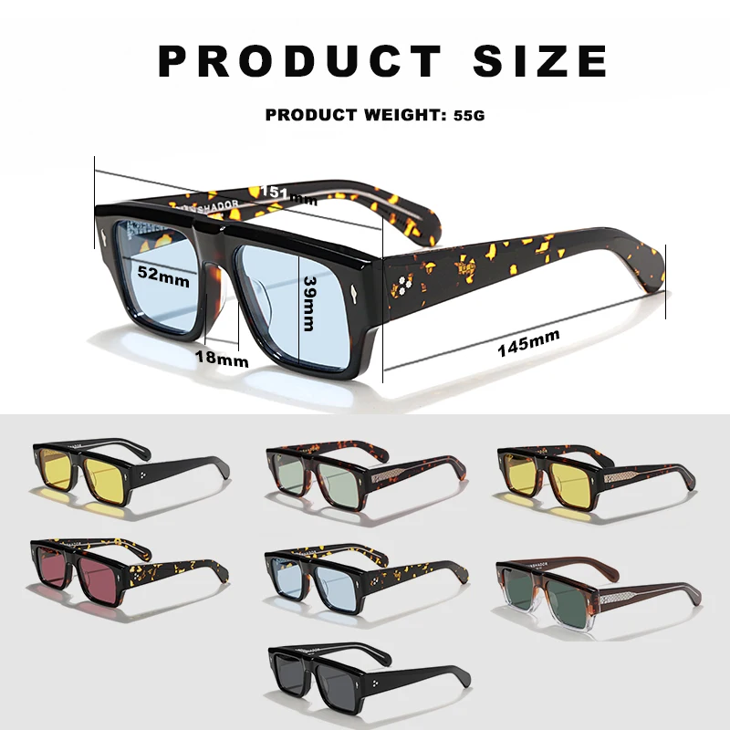 Солнцезащитные очки квадратные