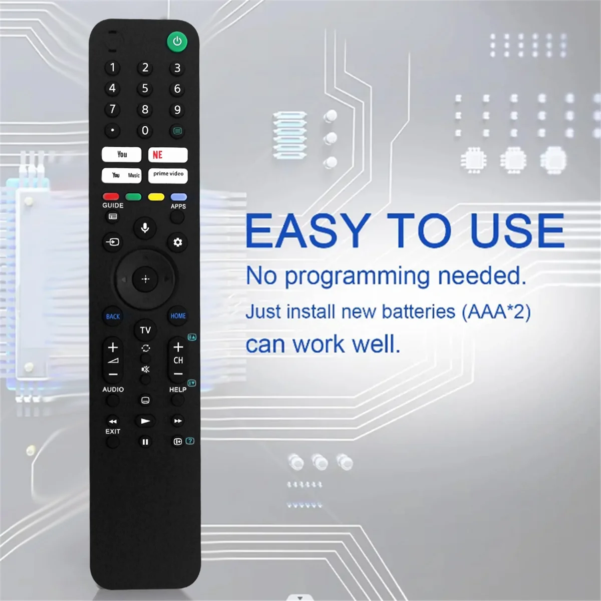 Деталь для замены голосового пульта Sony Bravia LCD TV