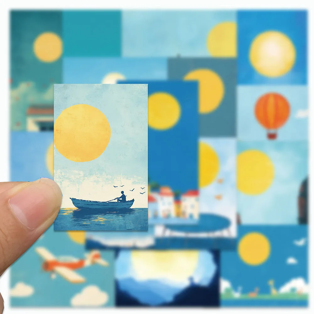 50 шт. наклейки с рисунком Soul Ultimate Nation INS стильные иллюстрации для термоса ноутбука