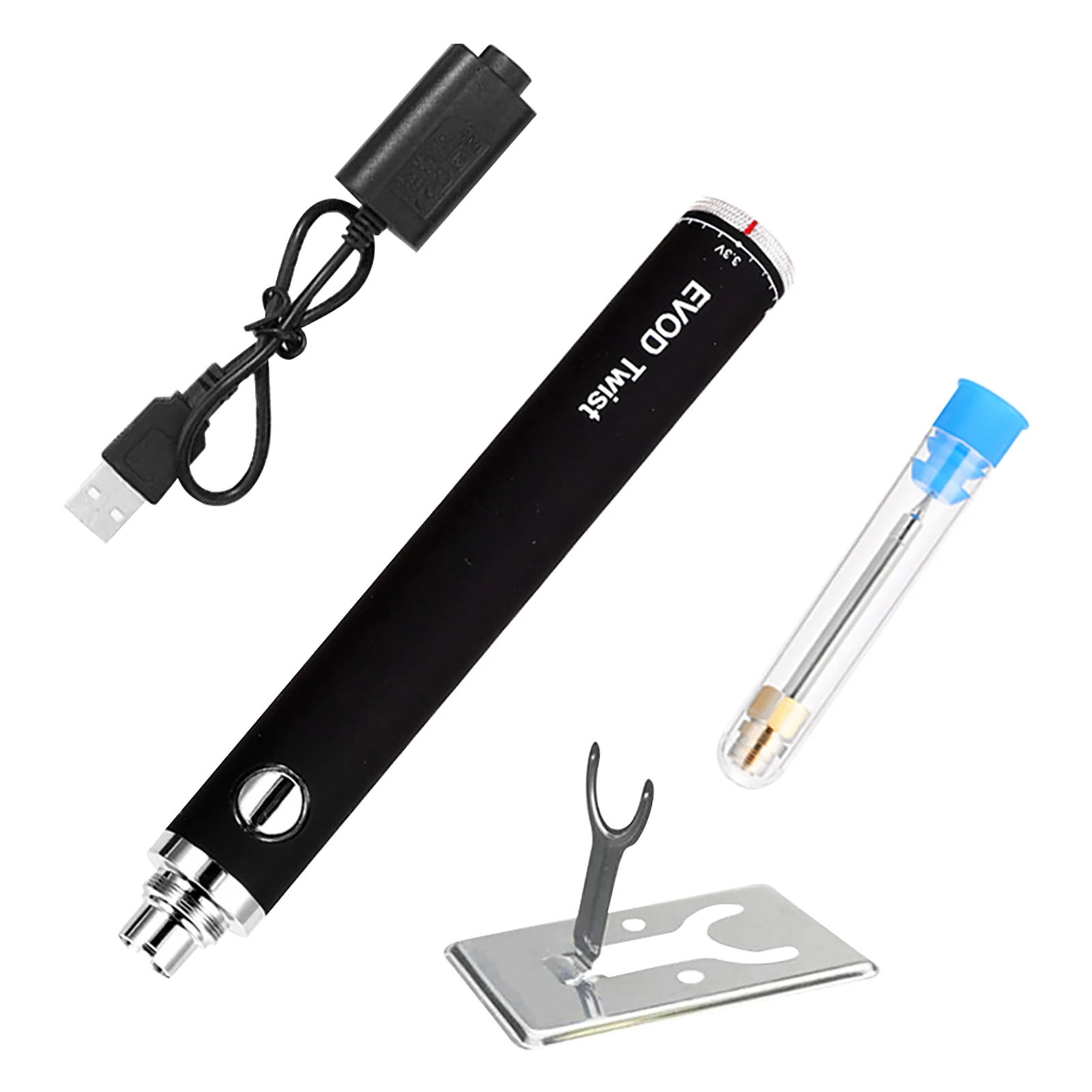 

5v DIY USB Charging Stainless Steel Welding Tool 510 Interface Durable Fast Heating Soldering Iron Kit Repair Adjustable Voltage