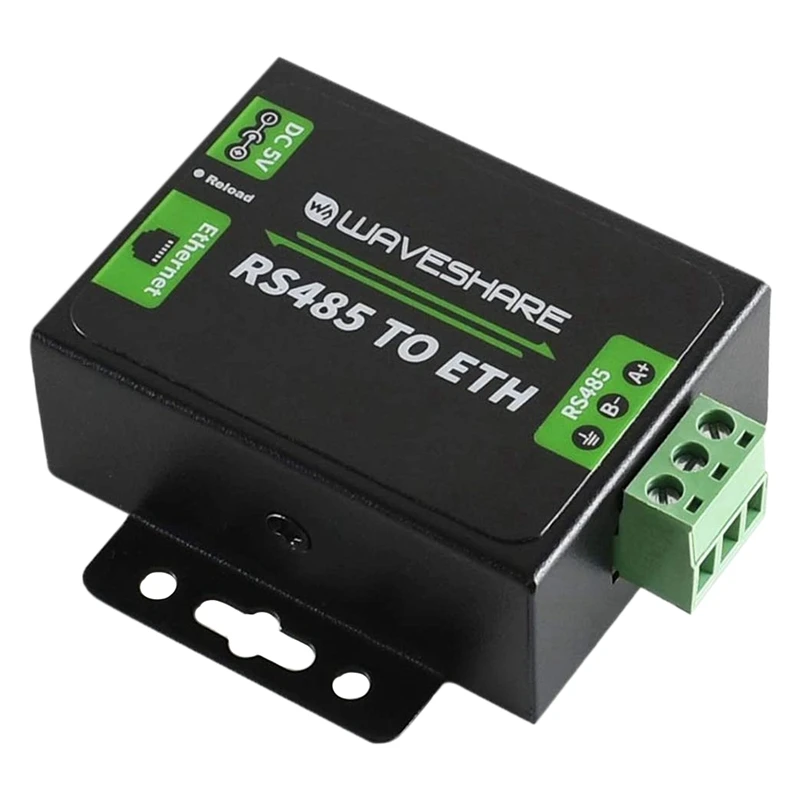 

Преобразователь RS485-Ethernet с высокоскоростным низким энергопотреблением и высокой стабильностью RS485 к RJ45, легко общаться между вилкой Станда...