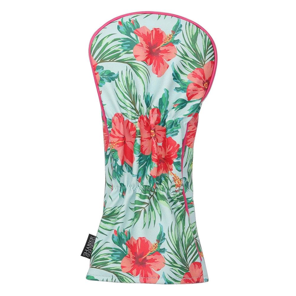 Чехол из искусственной кожи Honolulu Hawaii Hula Girl с вышивкой для гольф-клуба чехол
