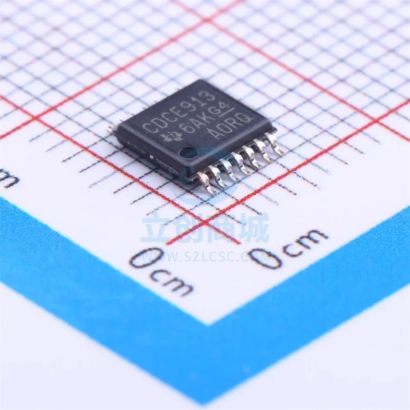 

Freeshipping 10PCS CDCE913PWR CDCE913PW screen printing CDCE913 clock timer TSSOP14 new original