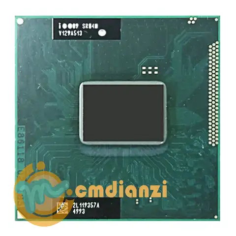 Процессор Intel Core i5-2430M i5 2430M SR04W 2,4 ГГц двухъядерный четырехпоточный 3M 35W Socket G2 / rPGA988B