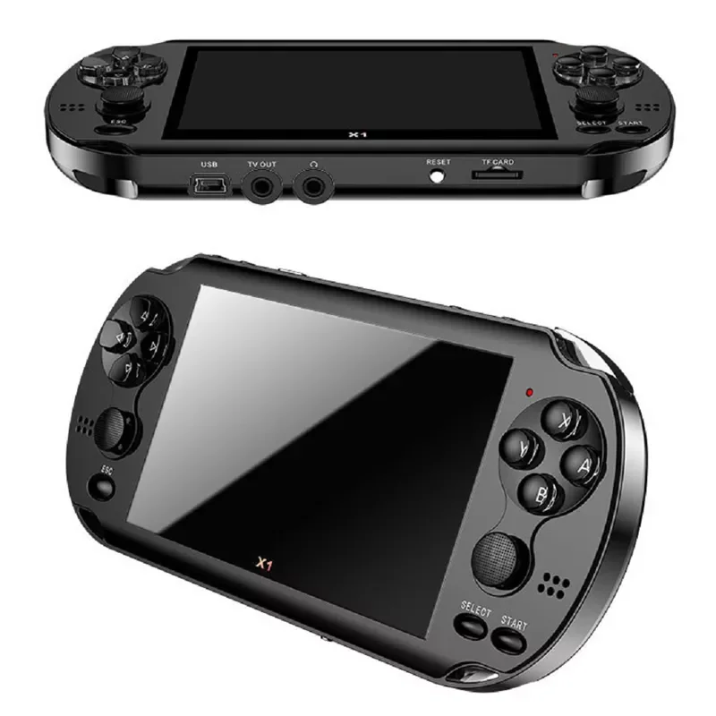 

Игровая консоль для PSP, Классическая игровая консоль с двойным встряхиванием, 8 ГБ, 10000 встроенных игр, 8/16/32/64/128 бит