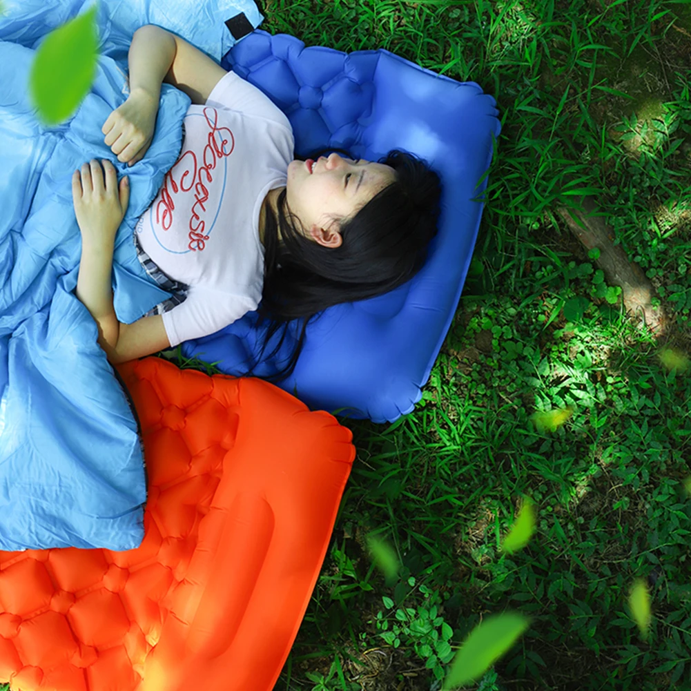 

Portable Moisture-proof Sleeping Cushion Outdoor Tent Inflatable Air Mattress Travelling Easy Carrying Portable Parts