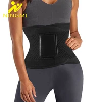ningmi waist trainer for women weight loss belly belt waist cincher slimming strap girdles corset fat burner body shaper workout