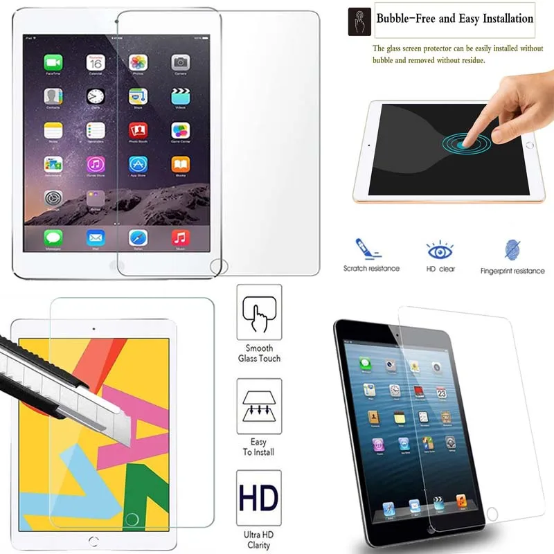 1 шт. закаленное стекло для Apple IPad 5-го поколения 2017/IPad 6-го 2018 Защитная пленка