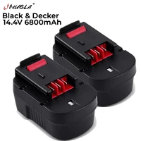 upgraded to 6800mah hpb14 replacement for black and decker 14 4v battery ni mh battery fsb14 a14 bd1444l hpd14k 2 cp14kb hp146f2
