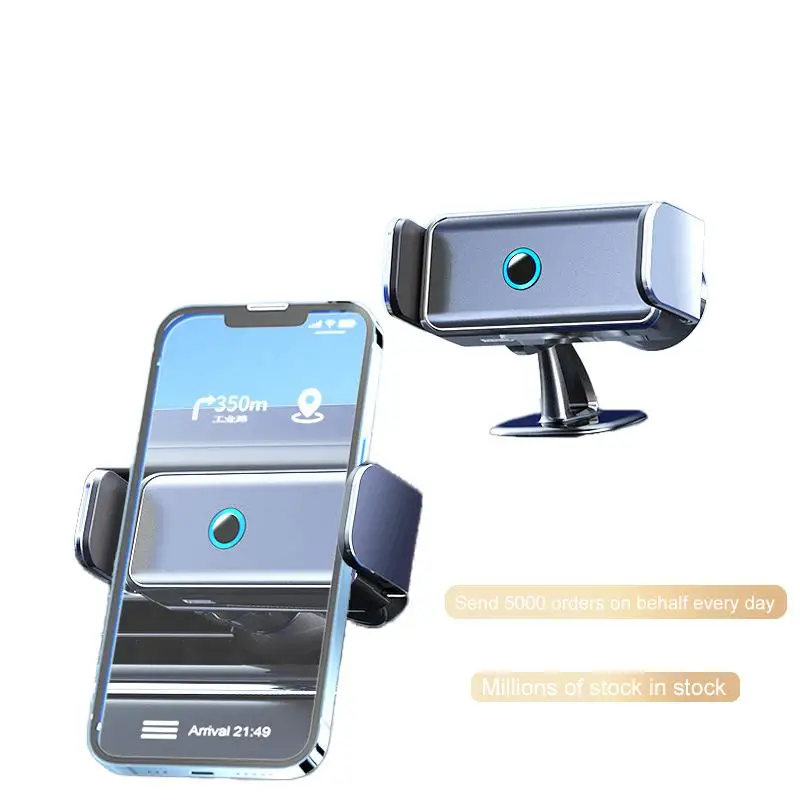 

Ultimate Electric Mobile Phone Holder for Car Air Vent - Premium Aluminum Alloy Dashboard Car Navigation - The Smart Car Phone