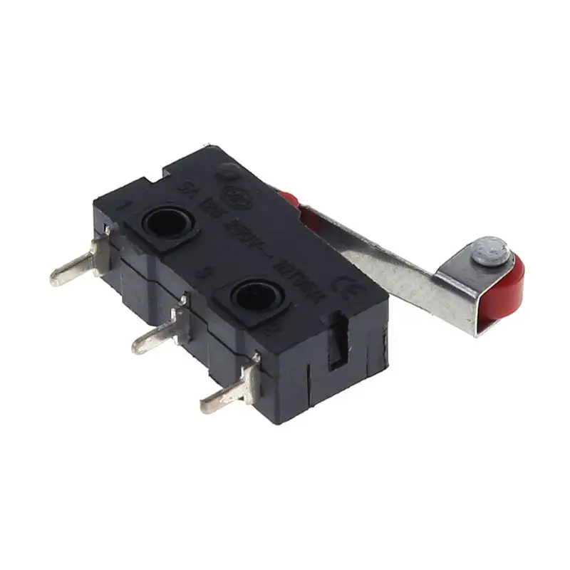 Y1UB Новый нормально открытый концевой выключатель с роликовым рычагом Micro KW12-3