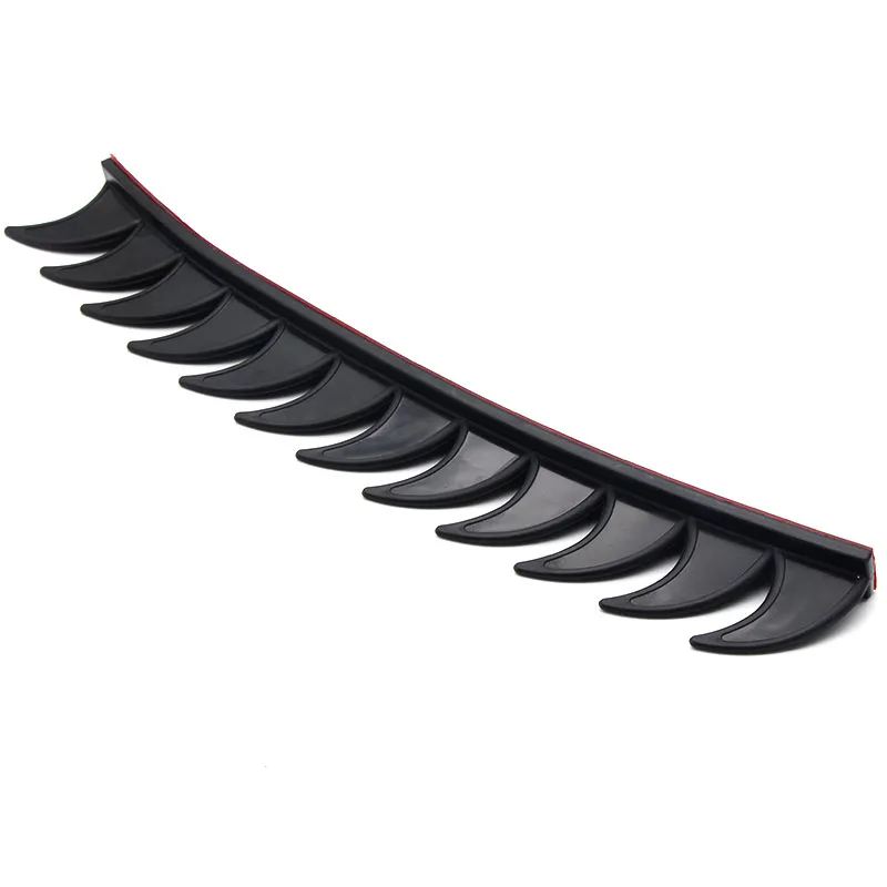 

1* Motorcycle Modified Helmet Decoration Mohawks Trim Strip Rubber High Quality Creative Trim Strips